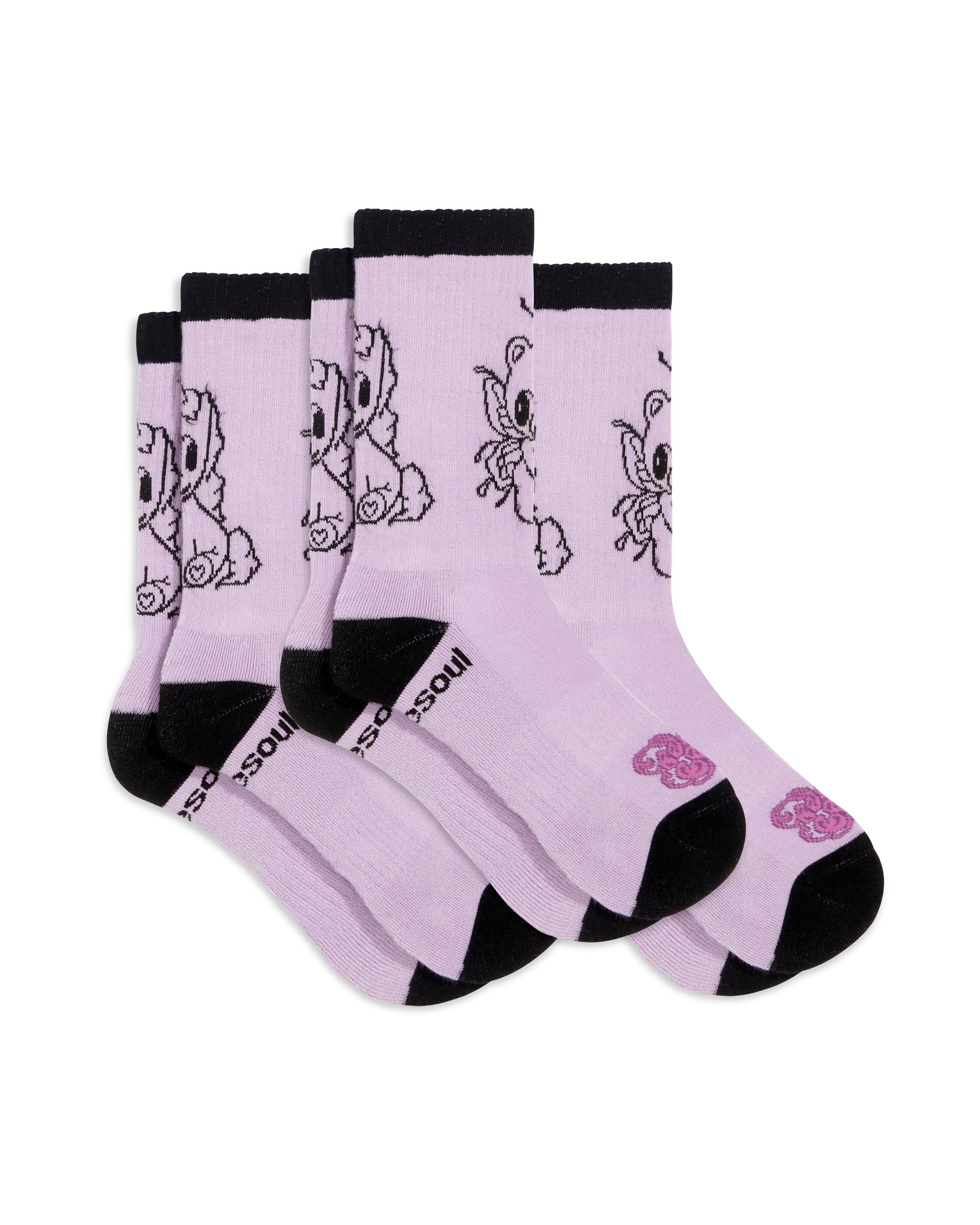 Beepy Bella High Sock Solid 3 Pack – doublesoul