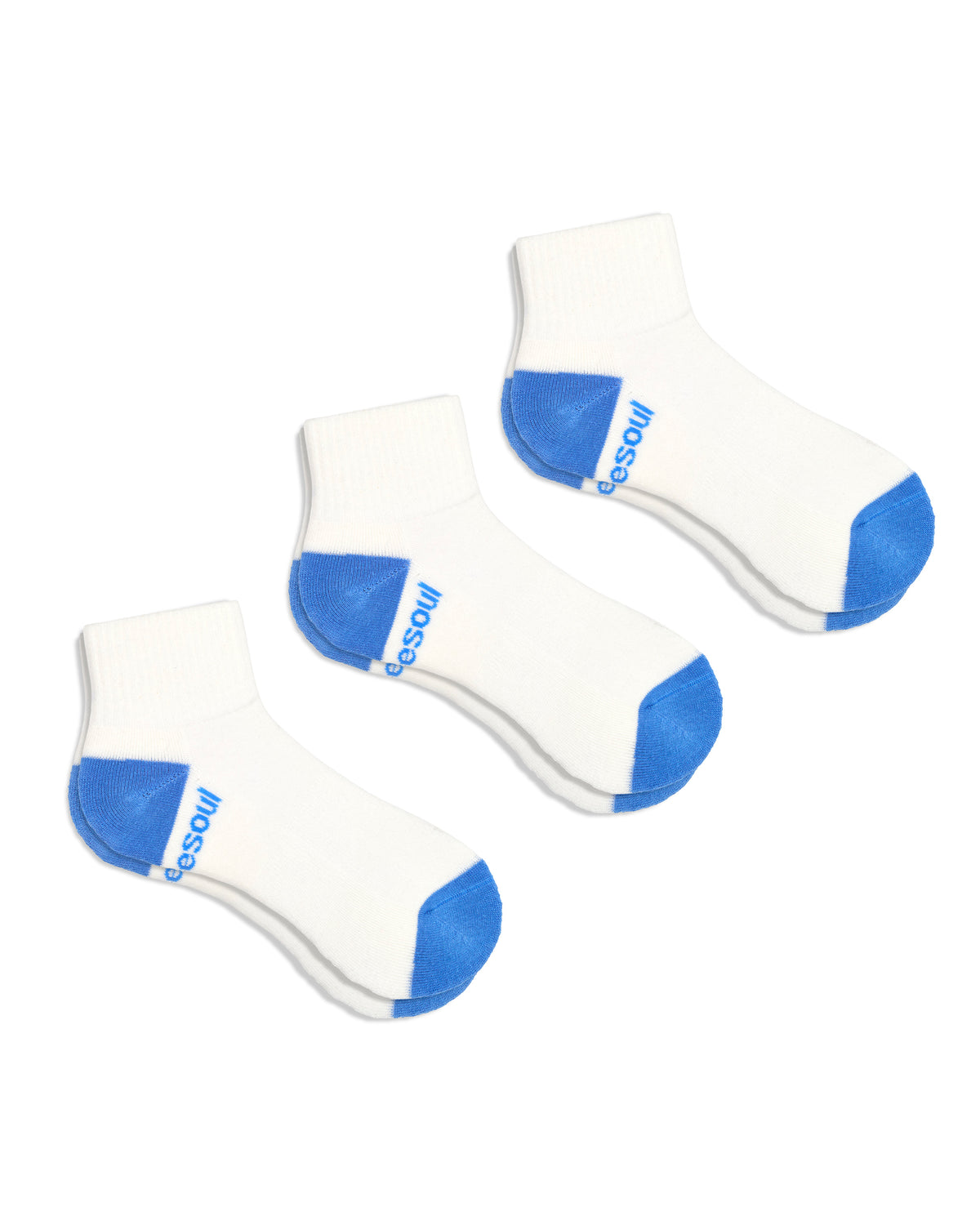White & Blue
