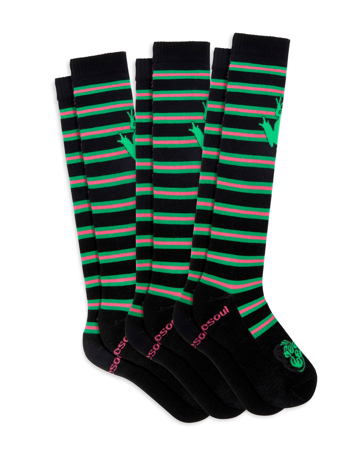 Beepy Bella Ultrahigh Sock, Freaky Frog