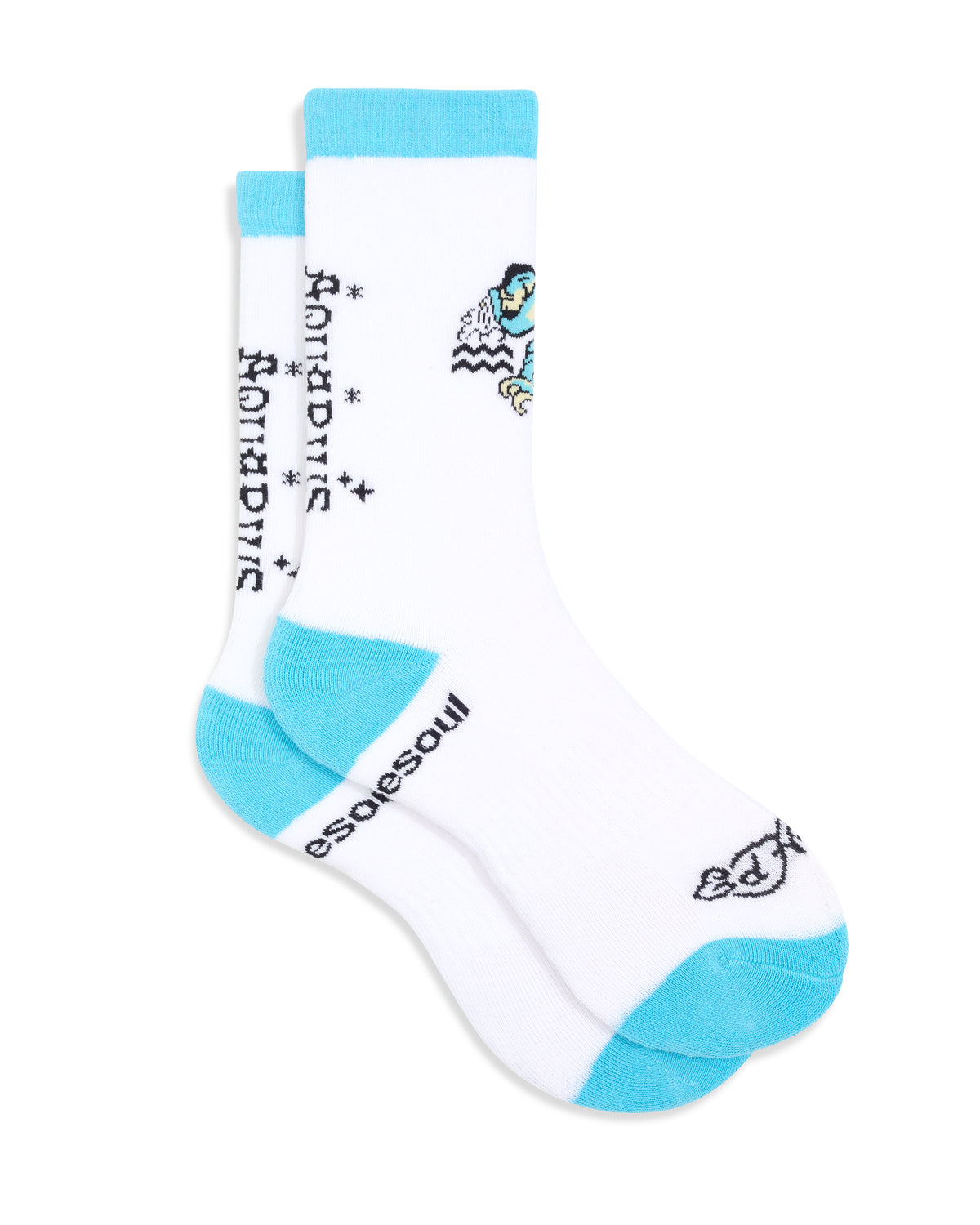 Ed Hardy Zodiac High Sock, Aquarius