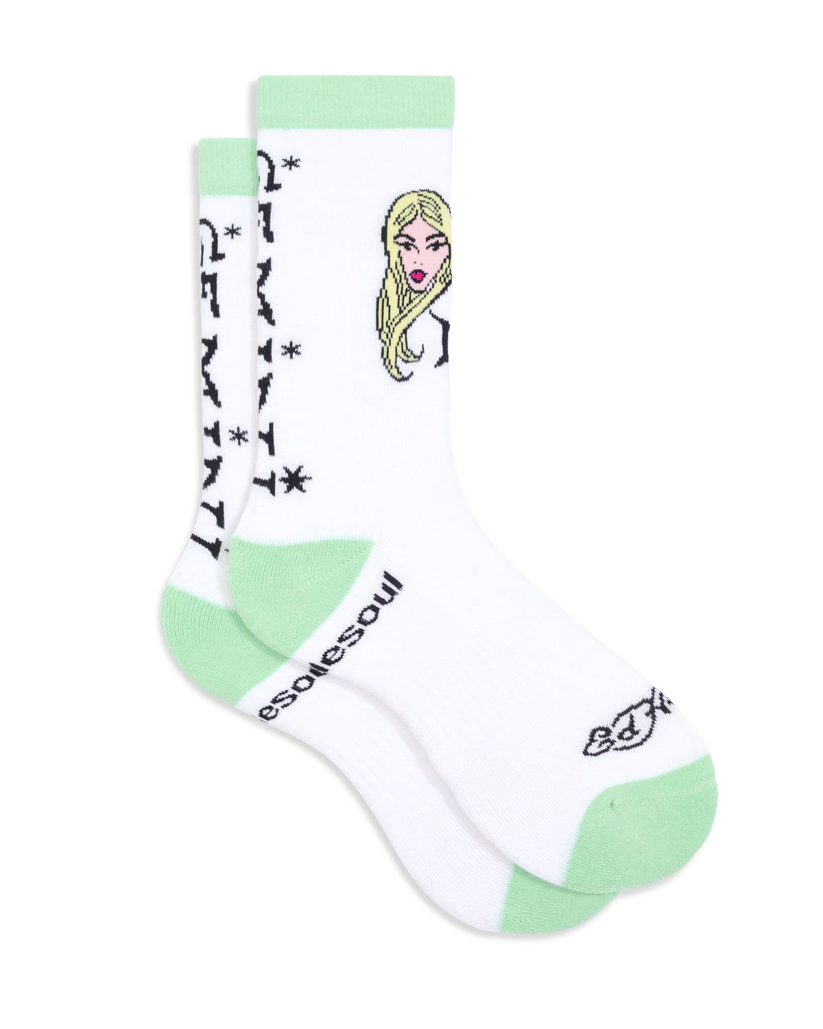 Ed Hardy Zodiac High Sock, Gemini