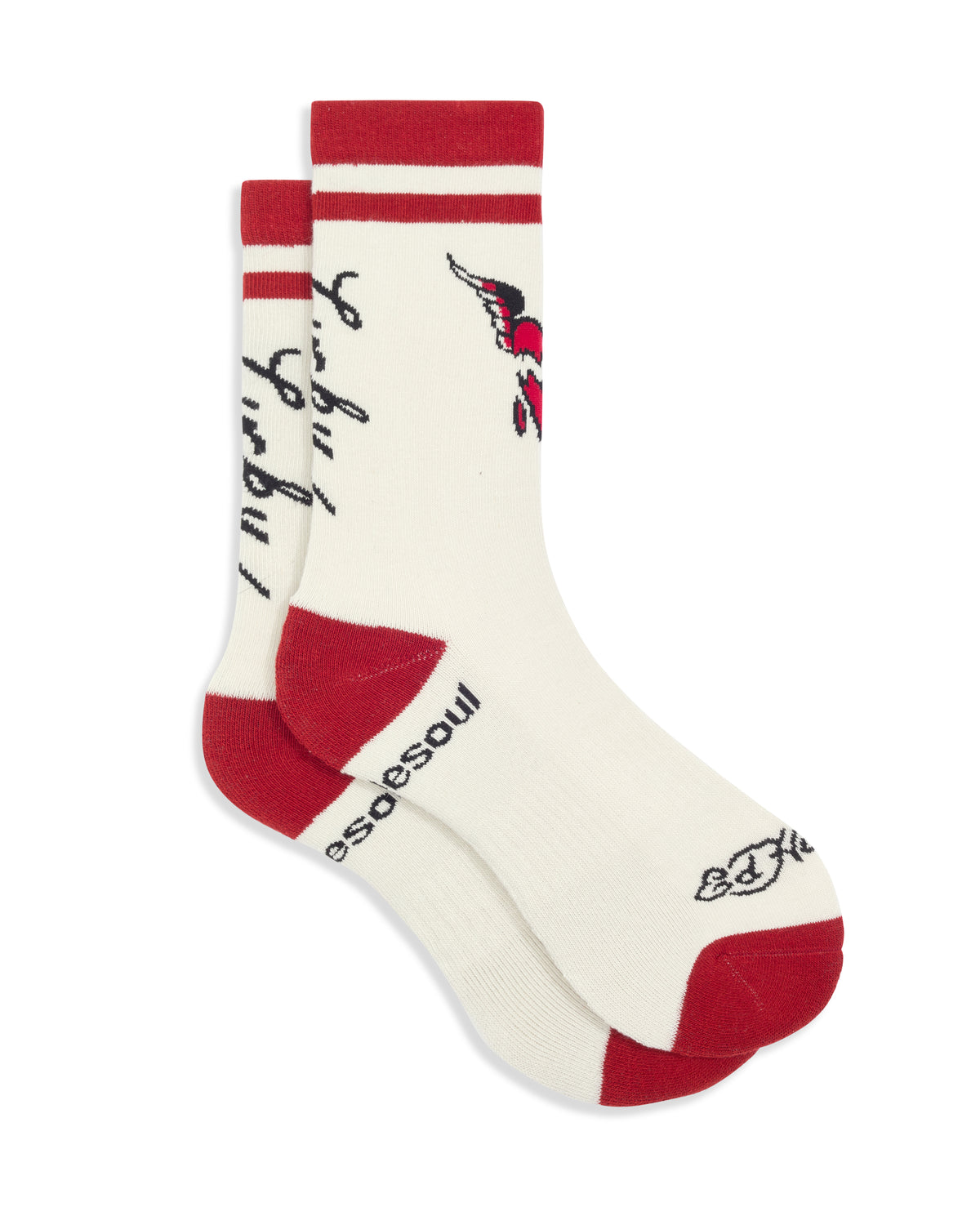 Ed Hardy High Sock, Broken Heart