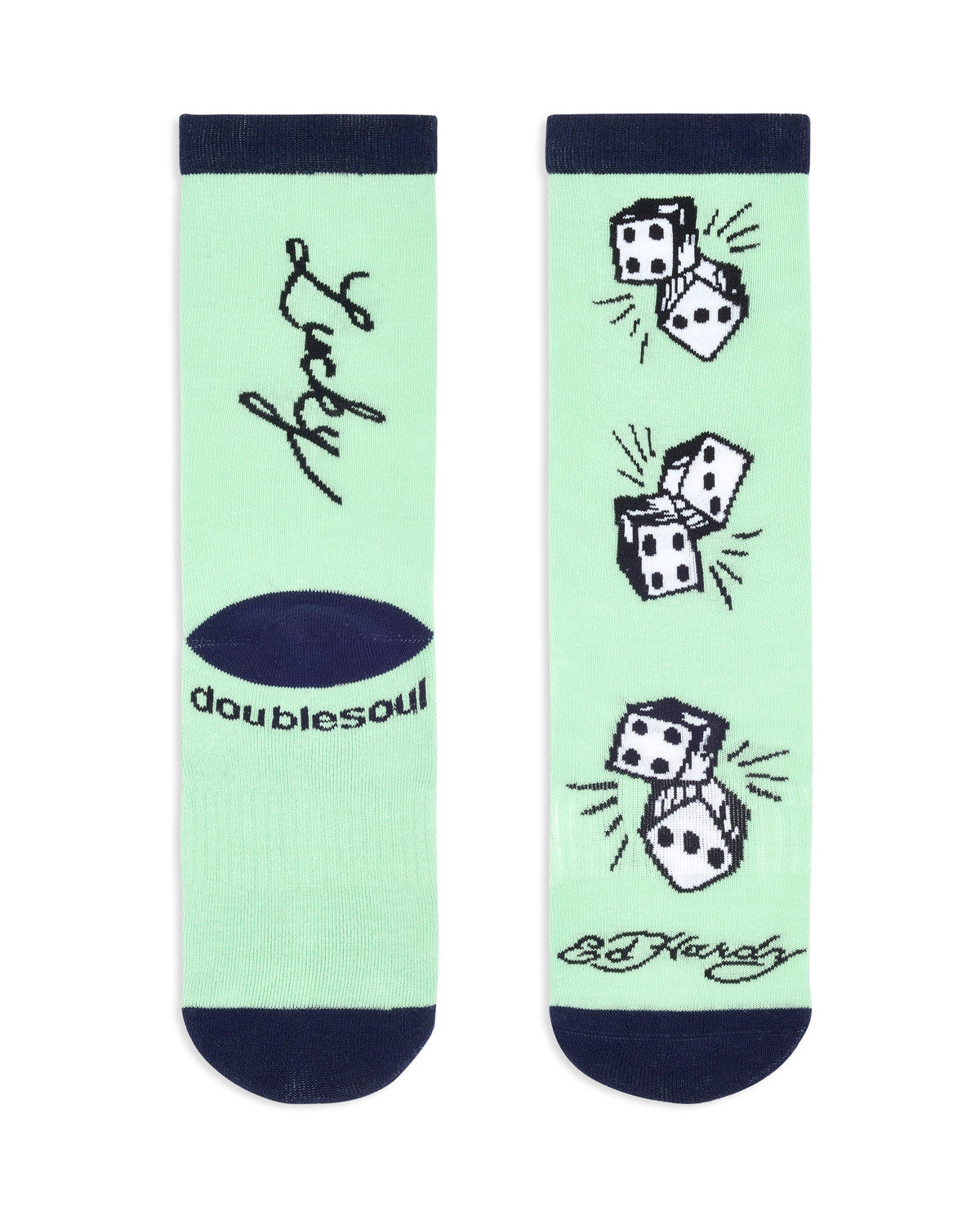 Ed Hardy Lucky High Sock, Mixed Pack