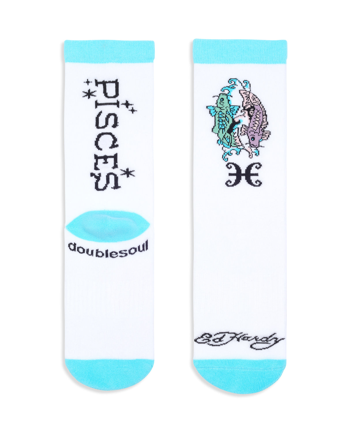 Ed Hardy Zodiac High Sock, Pisces