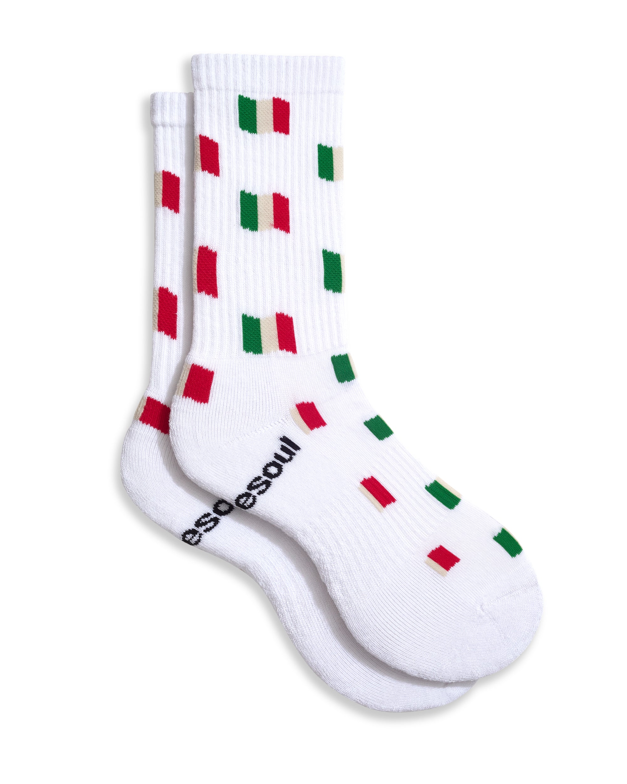 Italian Flags White