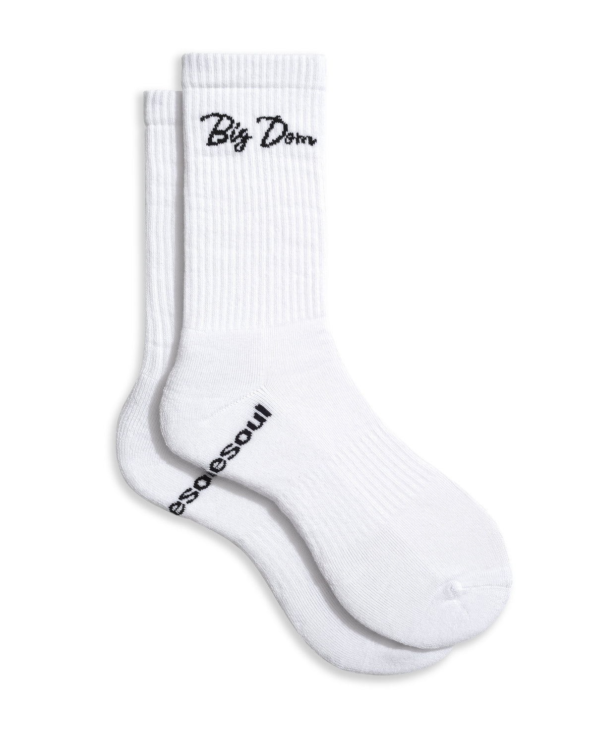 Big Dom High Socks, Big Dom White
