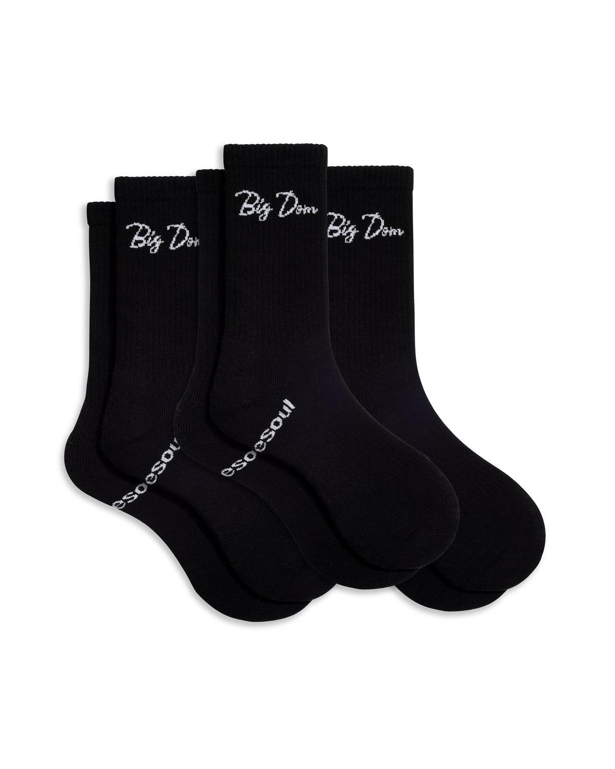 Big Dom High Socks, Big Dom Black