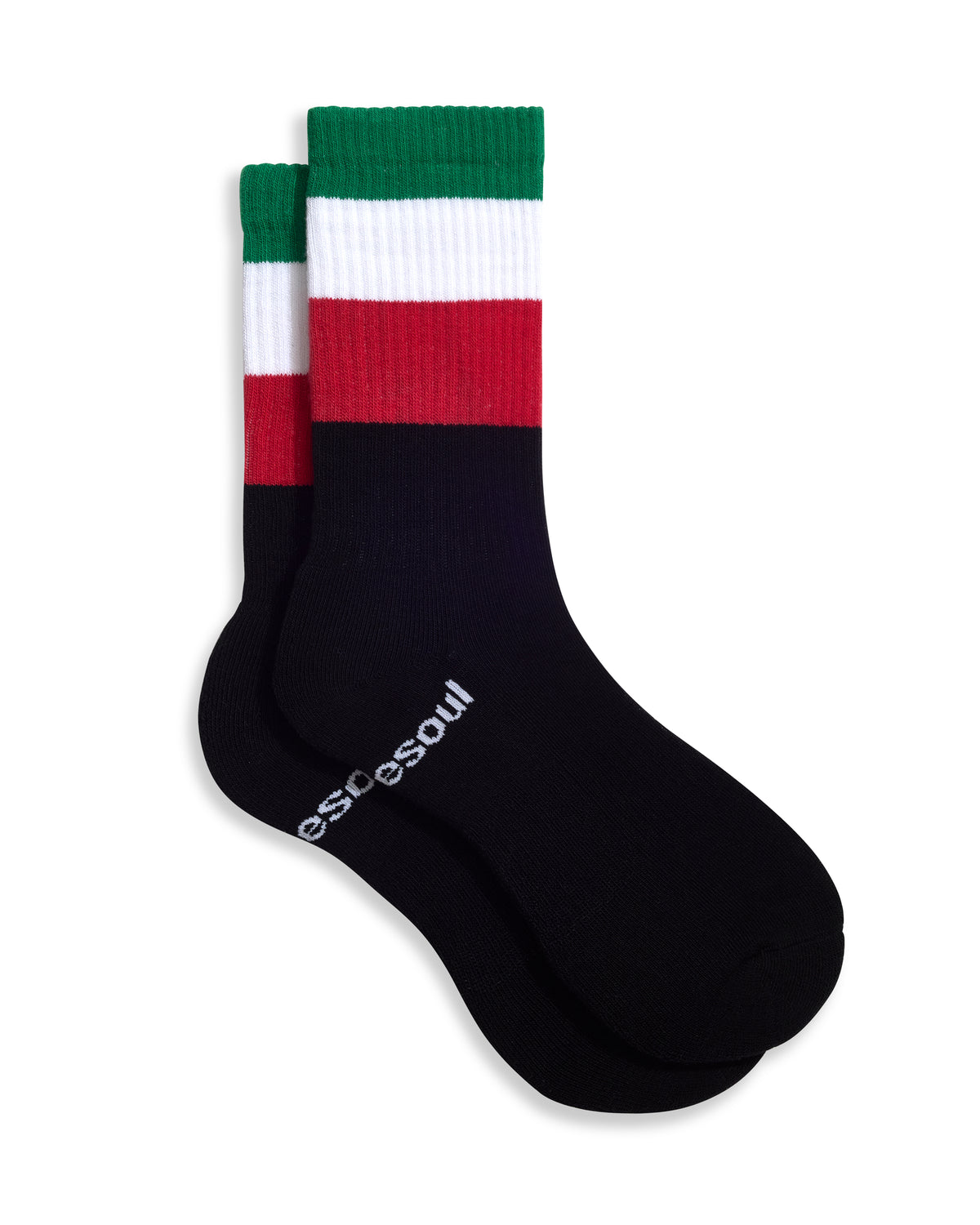 Big Dom High Socks, Italian Stripes Black