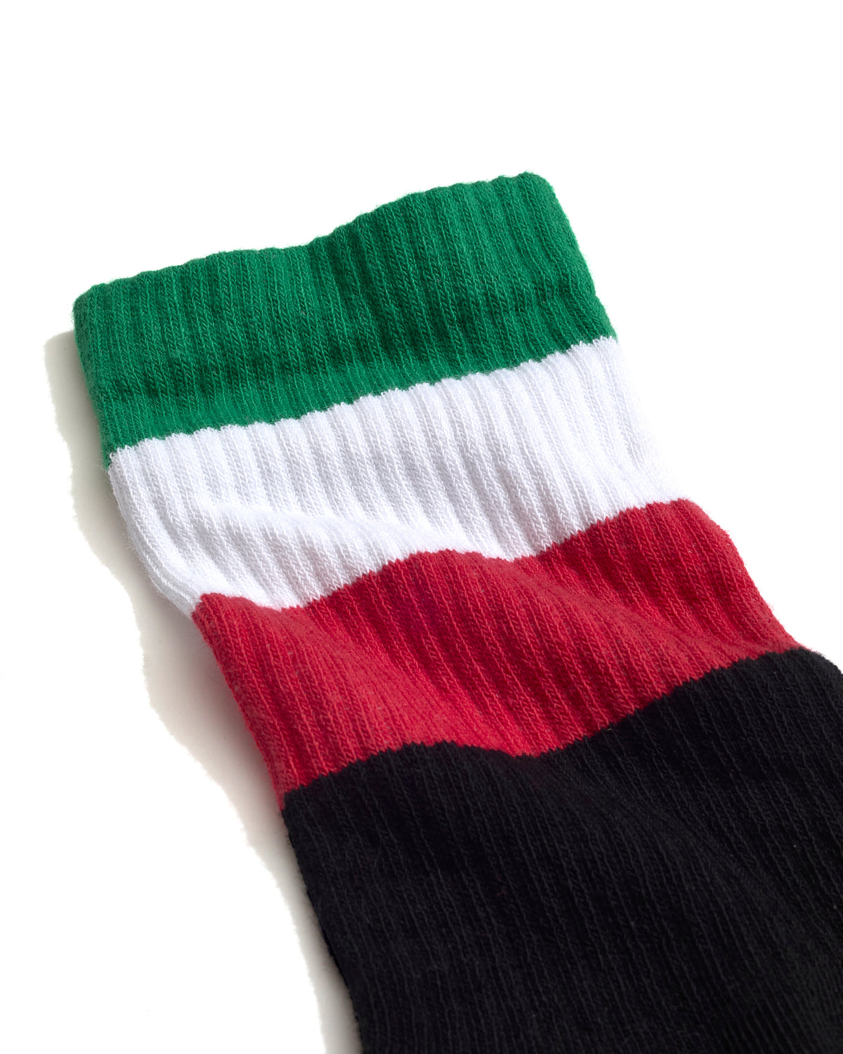 Big Dom High Socks, Italian Stripes Black