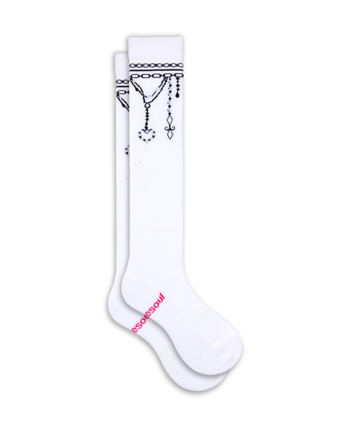 Valentina Ultrahigh Sock, Charmed