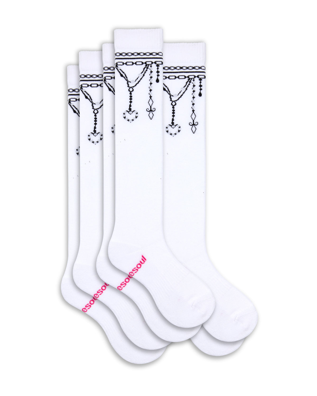 Valentina Ultrahigh Sock, Charmed