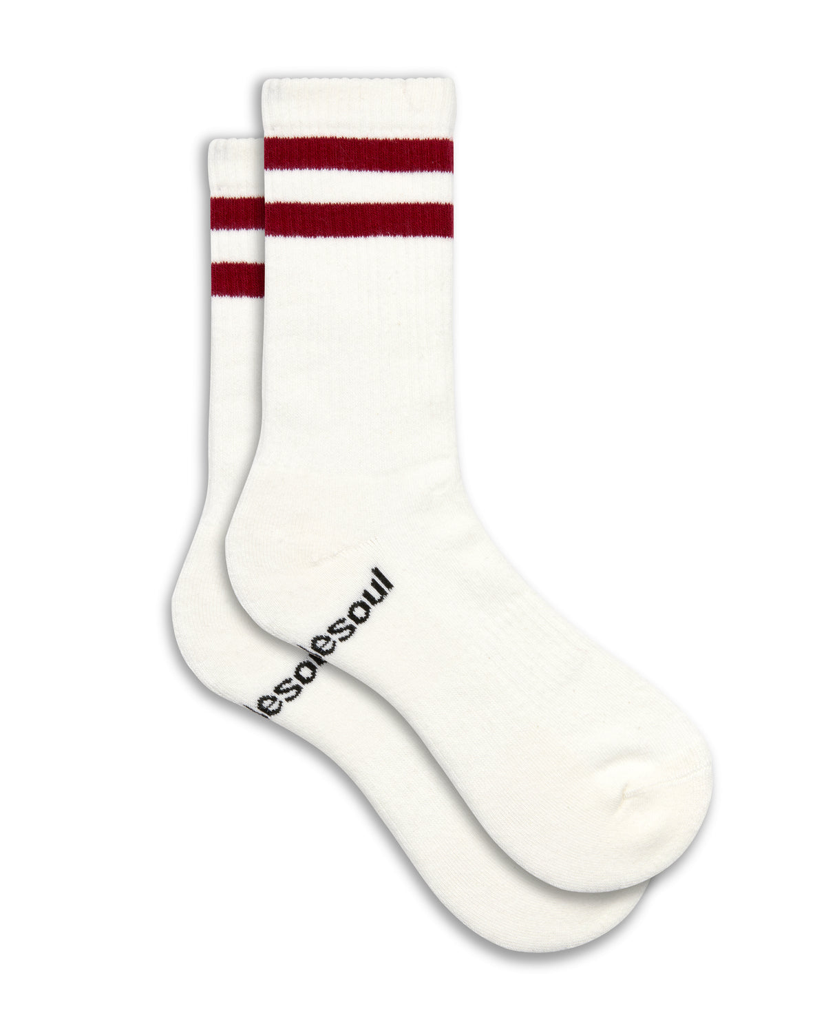 Varsity High Sock, Crimson
