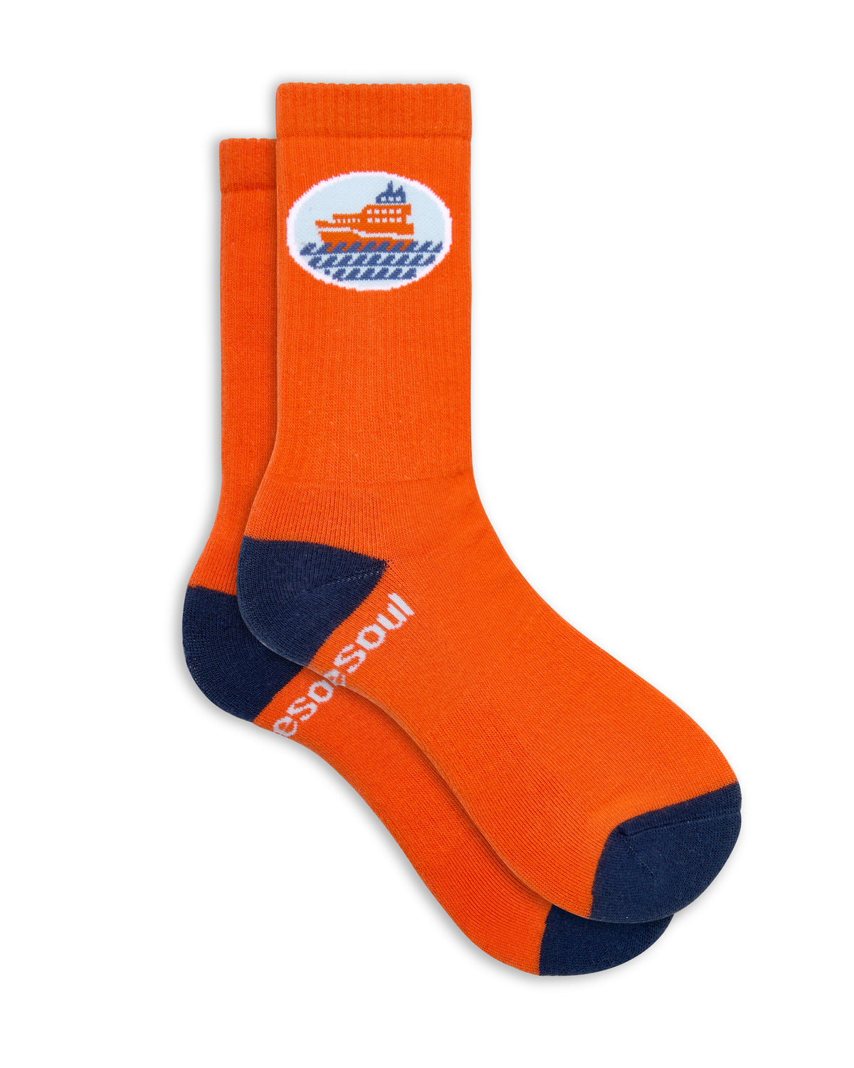 Pete Davidson High Sock, Orange Ferry