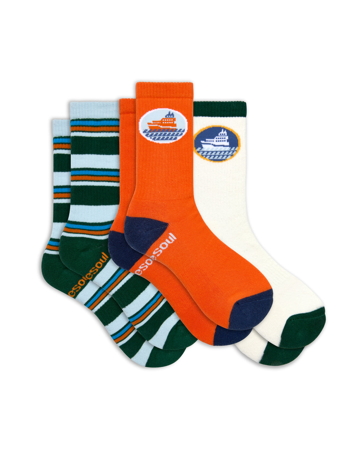 Pete Davidson High Sock 3 Pack Mixed