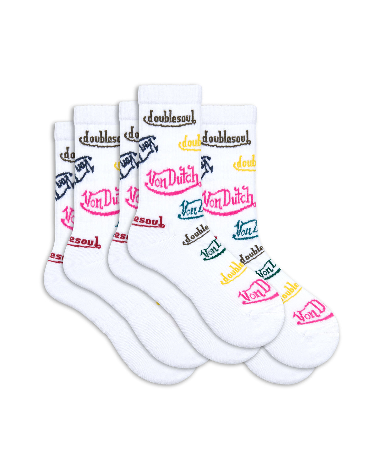 Von Dutch High Sock, Logo All Over