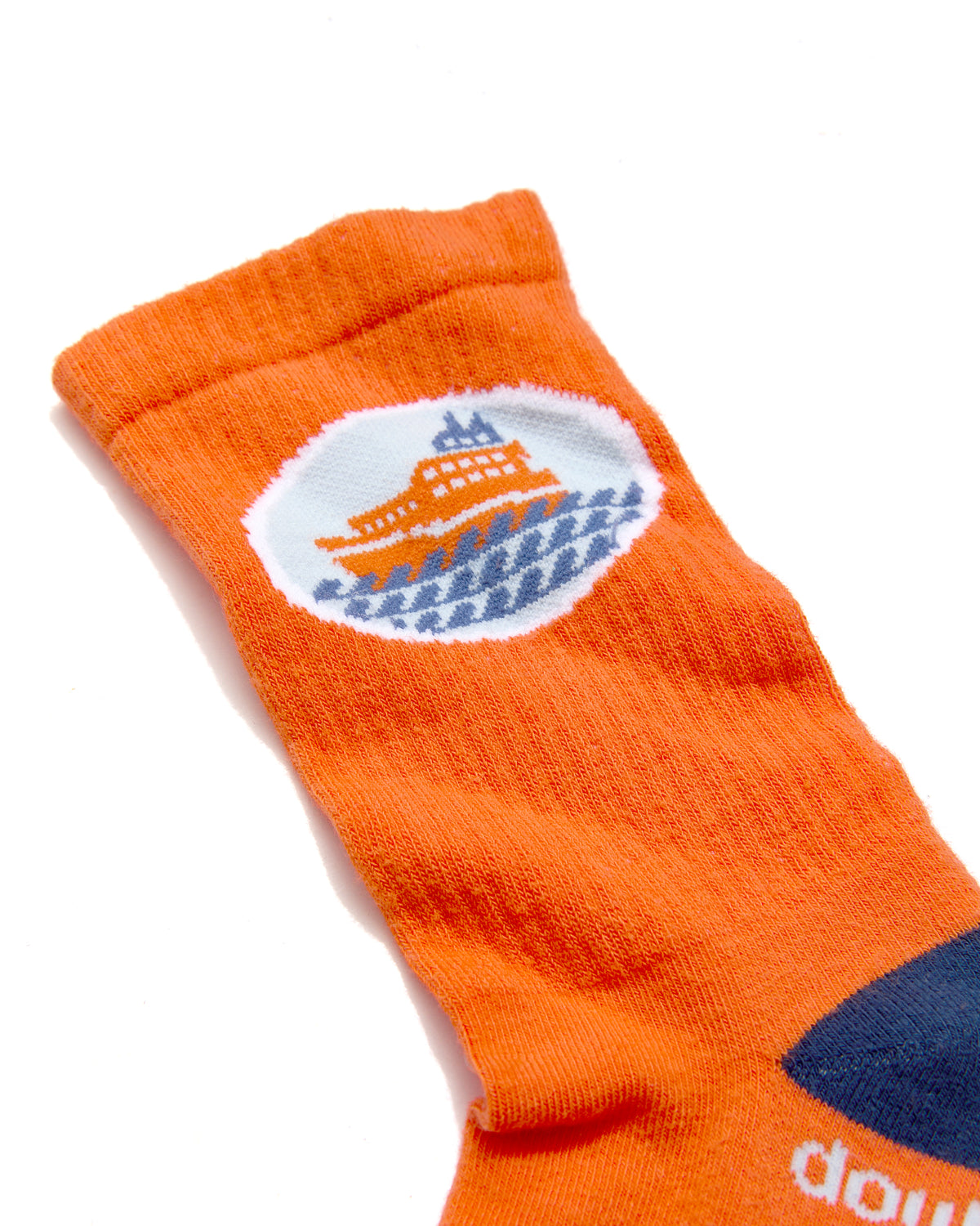 Pete Davidson High Sock, Orange Ferry