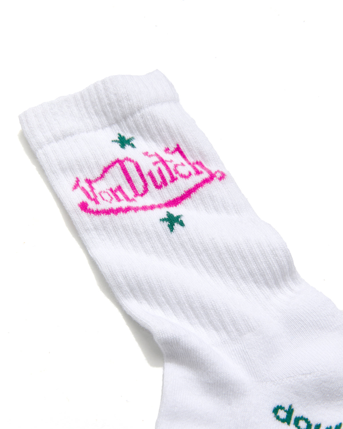 Von Dutch High Sock, Pink Logo