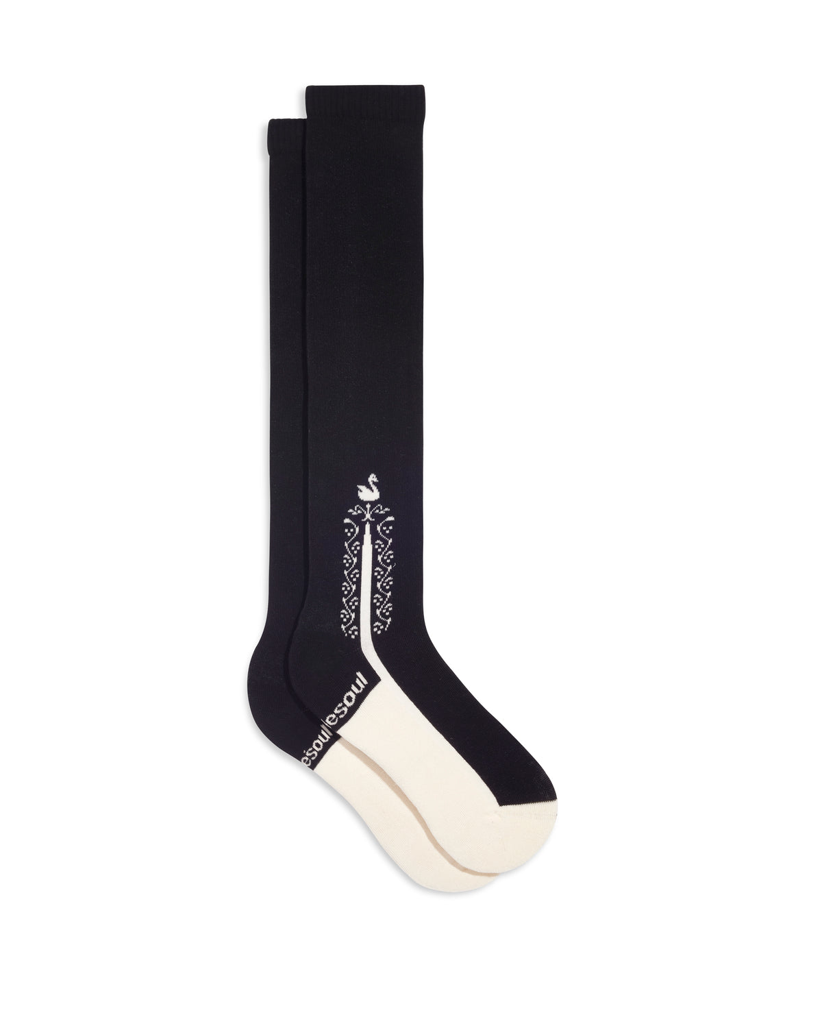 Orion Ultrahigh Sock, Victorian Swan Song