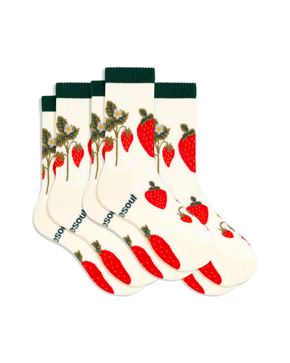 Taylor High Sock, Strawberry Fields