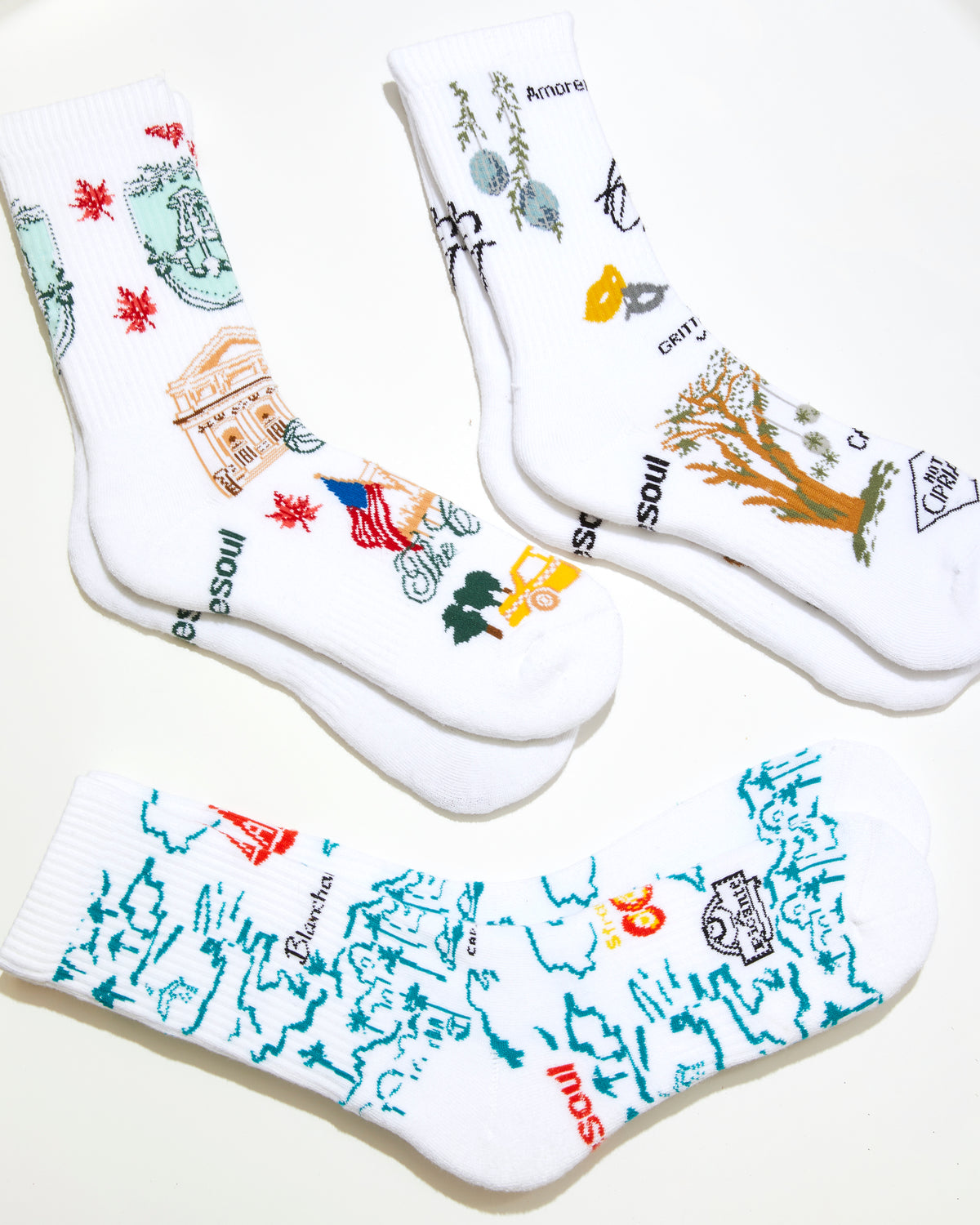 Custom Socks - 1,500 pairs - 50% Deposit, Mixed Pack
