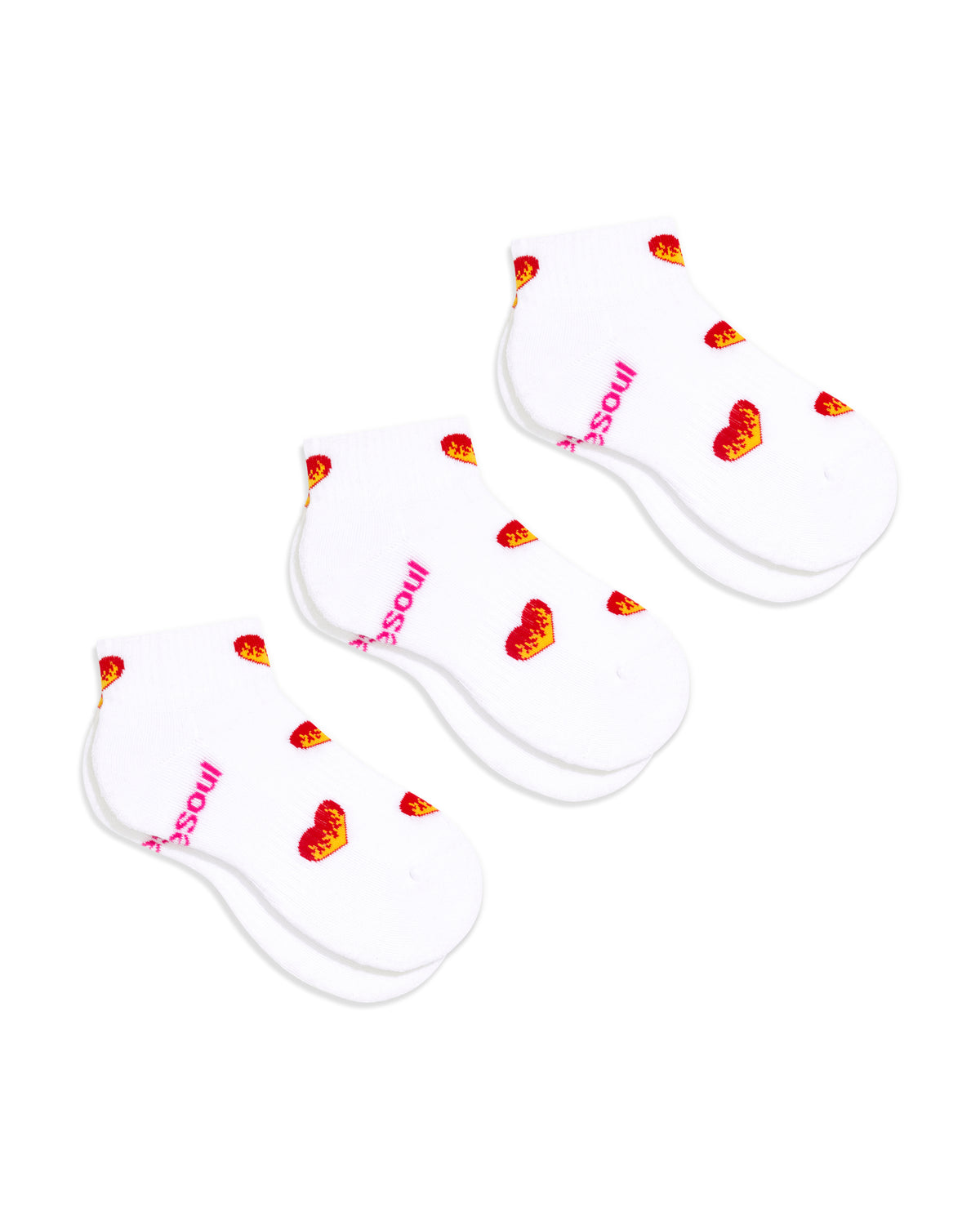 Beanie Quarter Sock, Twin Flames