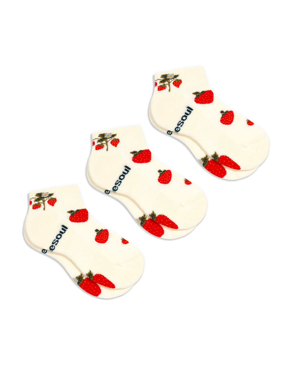 Taylor Quarter Sock, Strawberry Fields