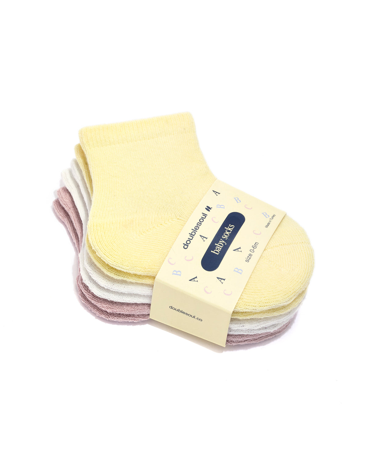 Baby High Socks (0-6 Months), Mixed Pack