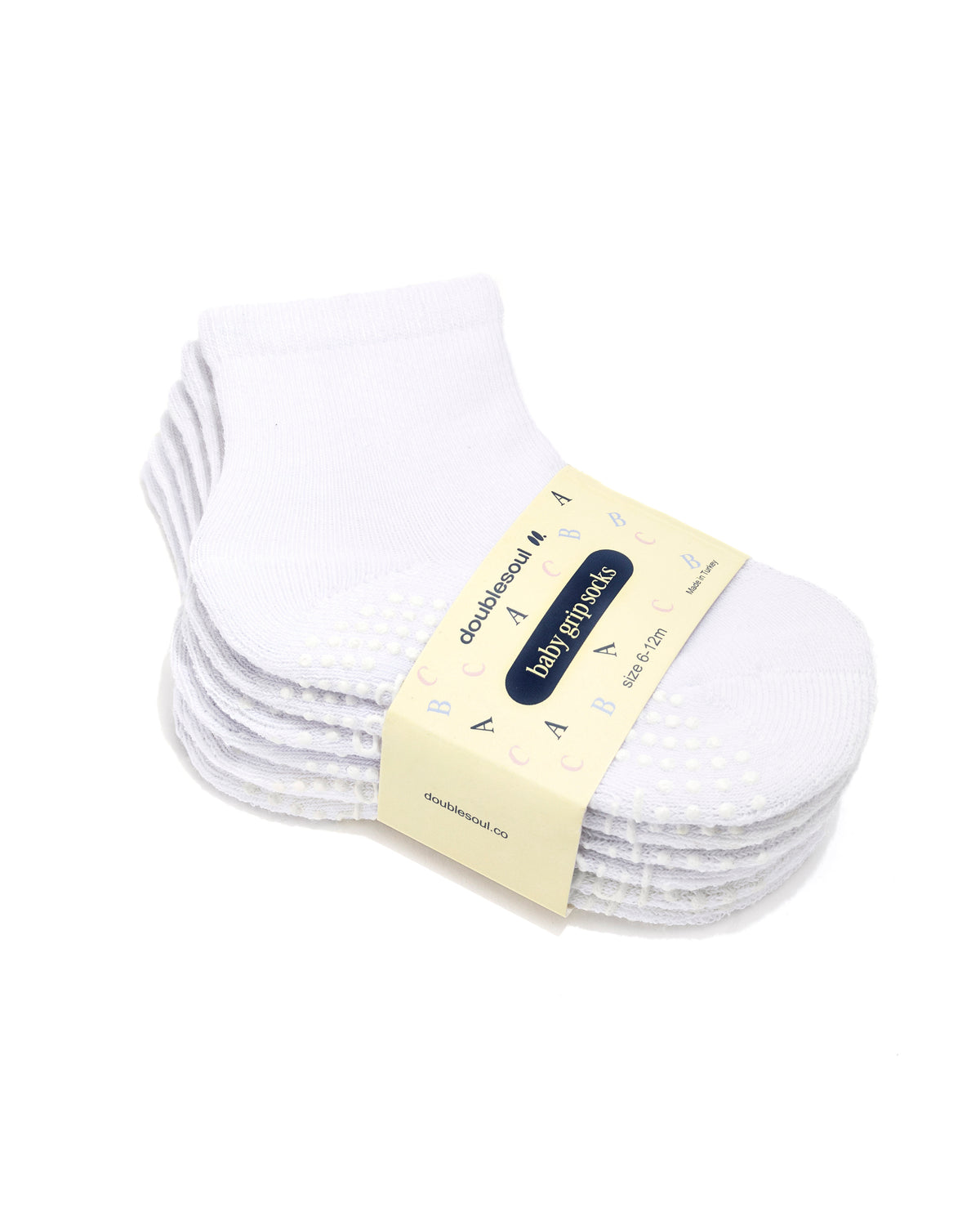 Baby High Grip Socks (6-12 Months), Cloud