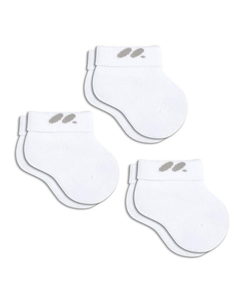 Baby Foldover Socks (0-6 Months)