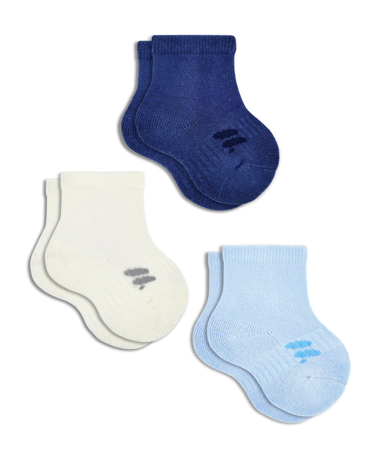 Baby High Socks (0-6 Months), Mixed Pack