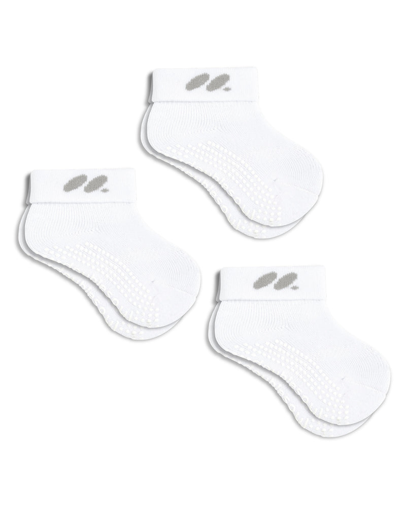 Baby Foldover Grip Socks (6-12 Months)