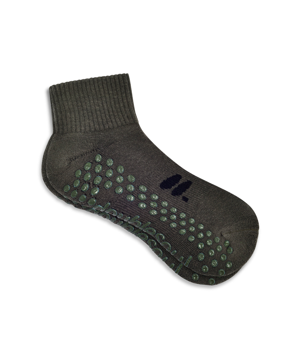 Quarter Grip Sock, Olive Green