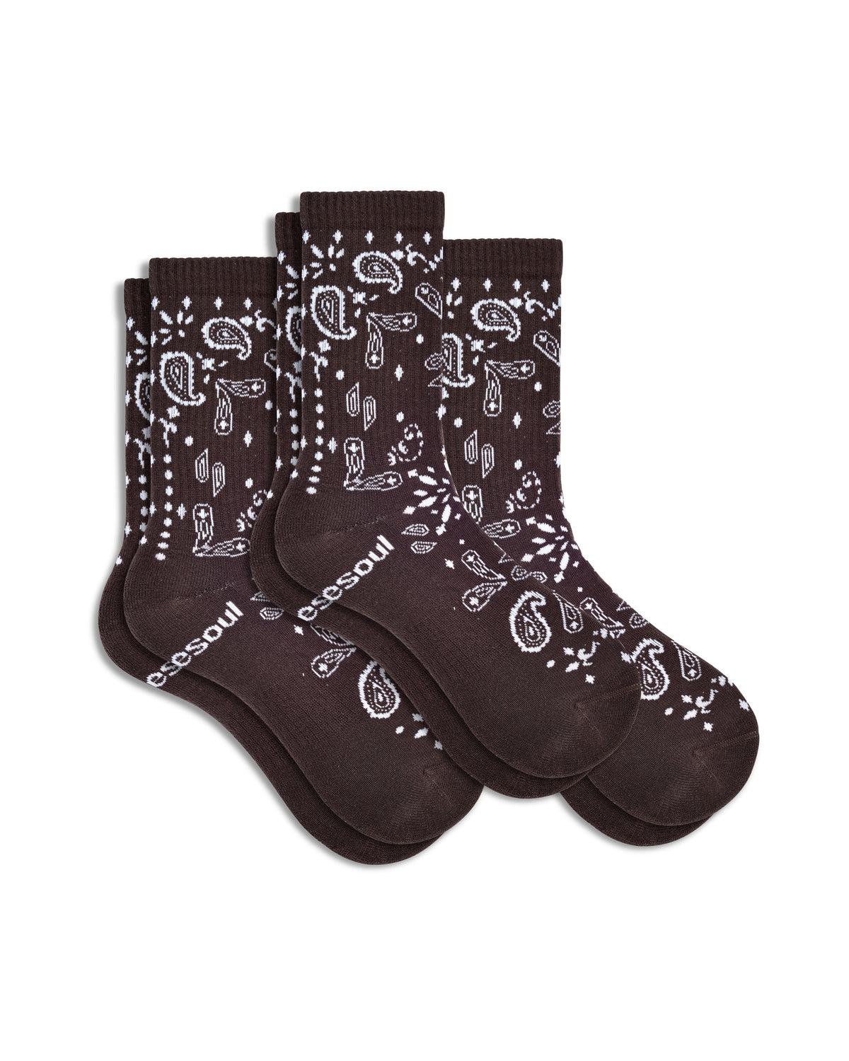 Rodeo High Sock, Burnt Brown