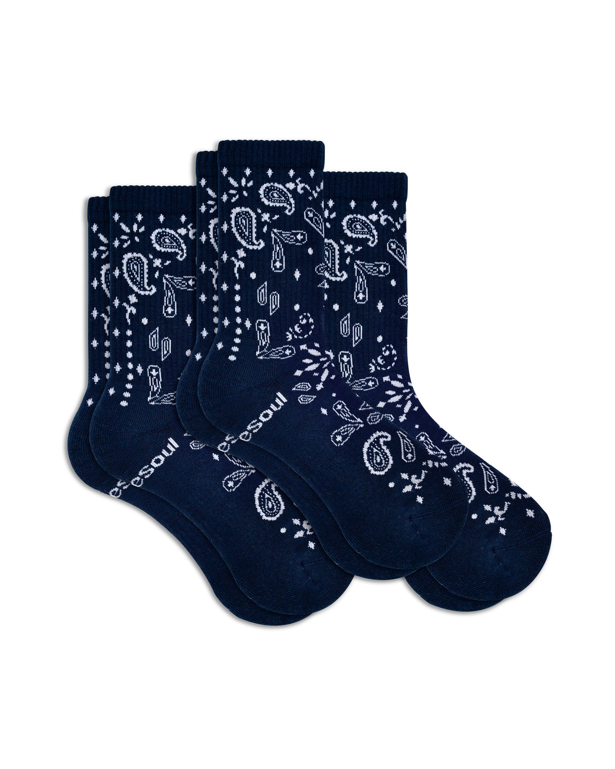 Rodeo High Sock, Denim Blue