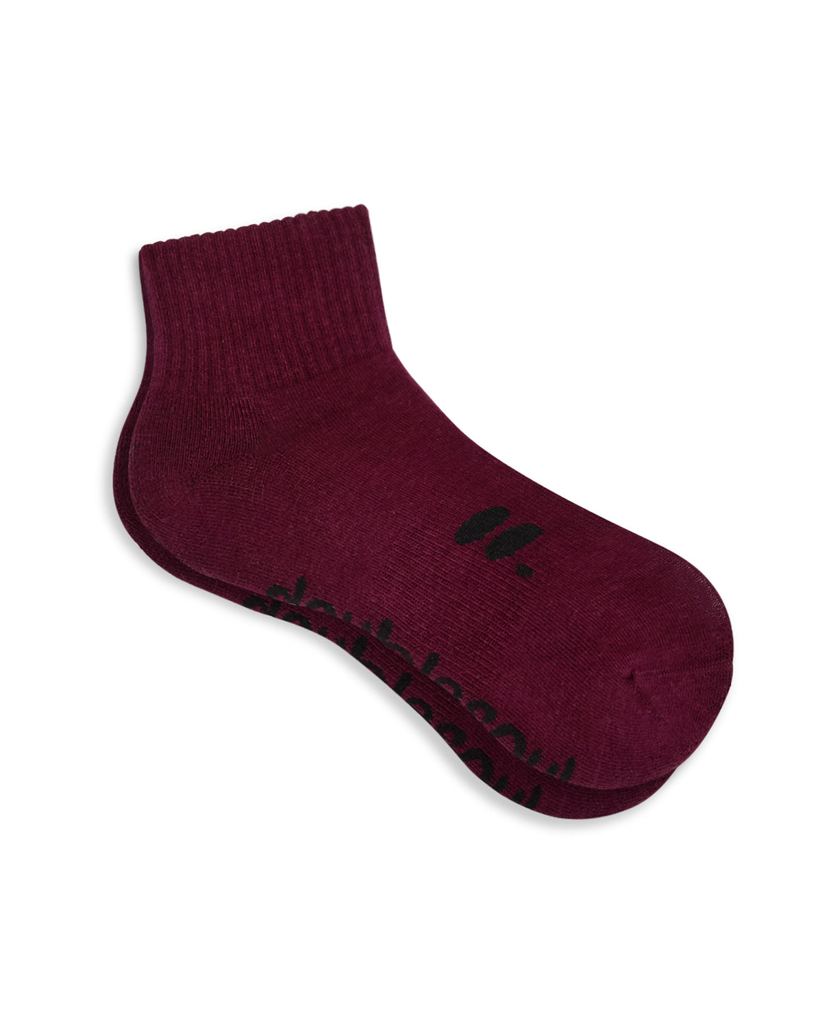 Quarter Sock, Maroon