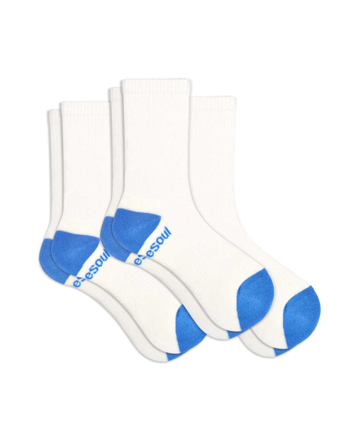 White & Blue