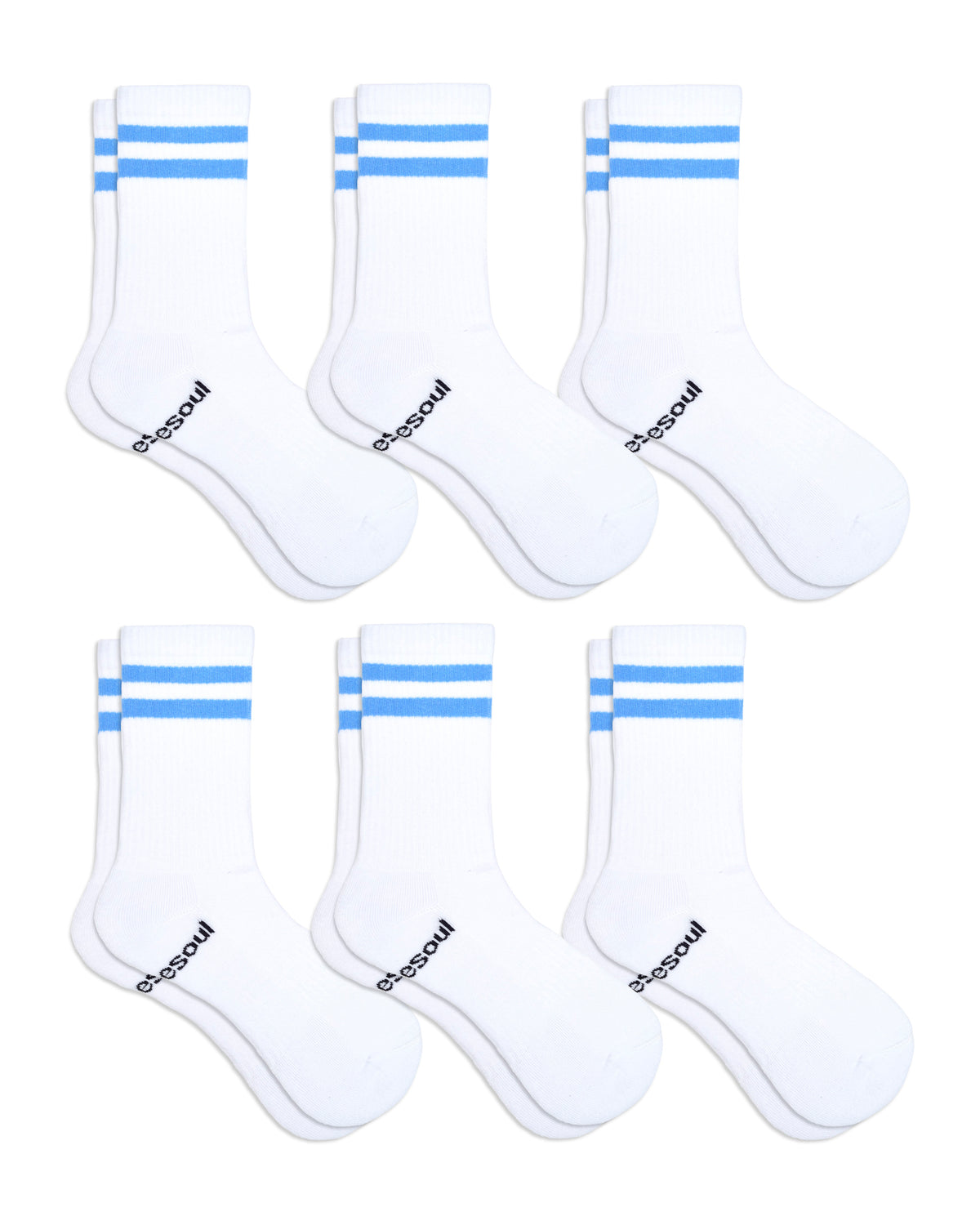 Varsity High Sock, Ice Blue
