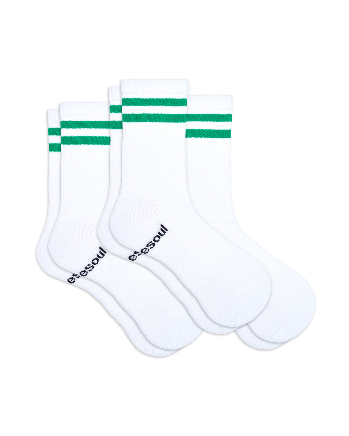 Varsity High Sock, Kelly Green