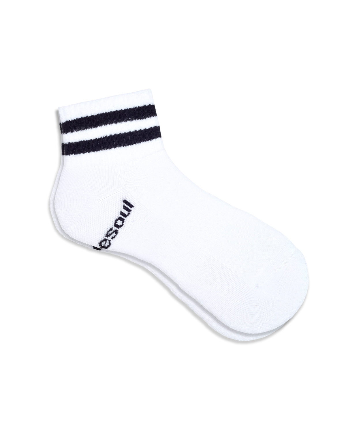 Varsity Quarter Sock, Licorice
