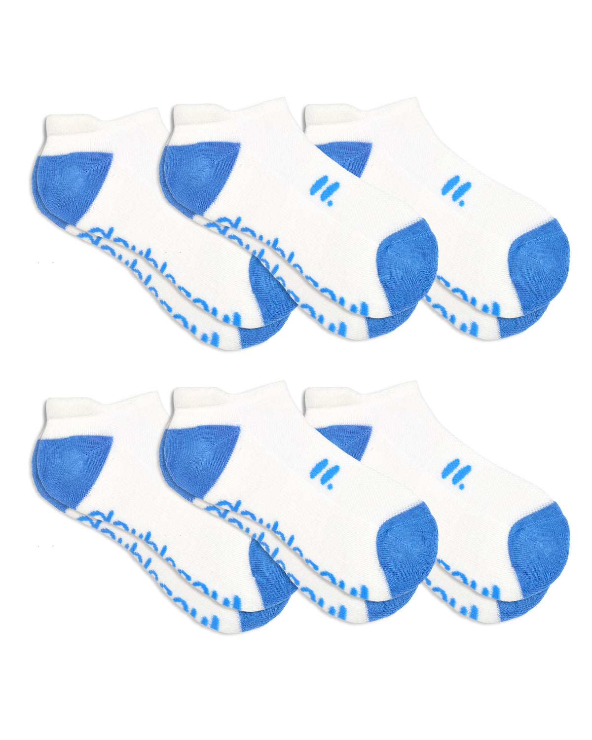 White & Blue
