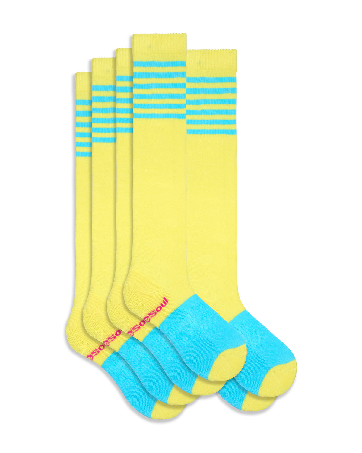 Sav Hudson Ultrahigh Sock, Neon Stripe