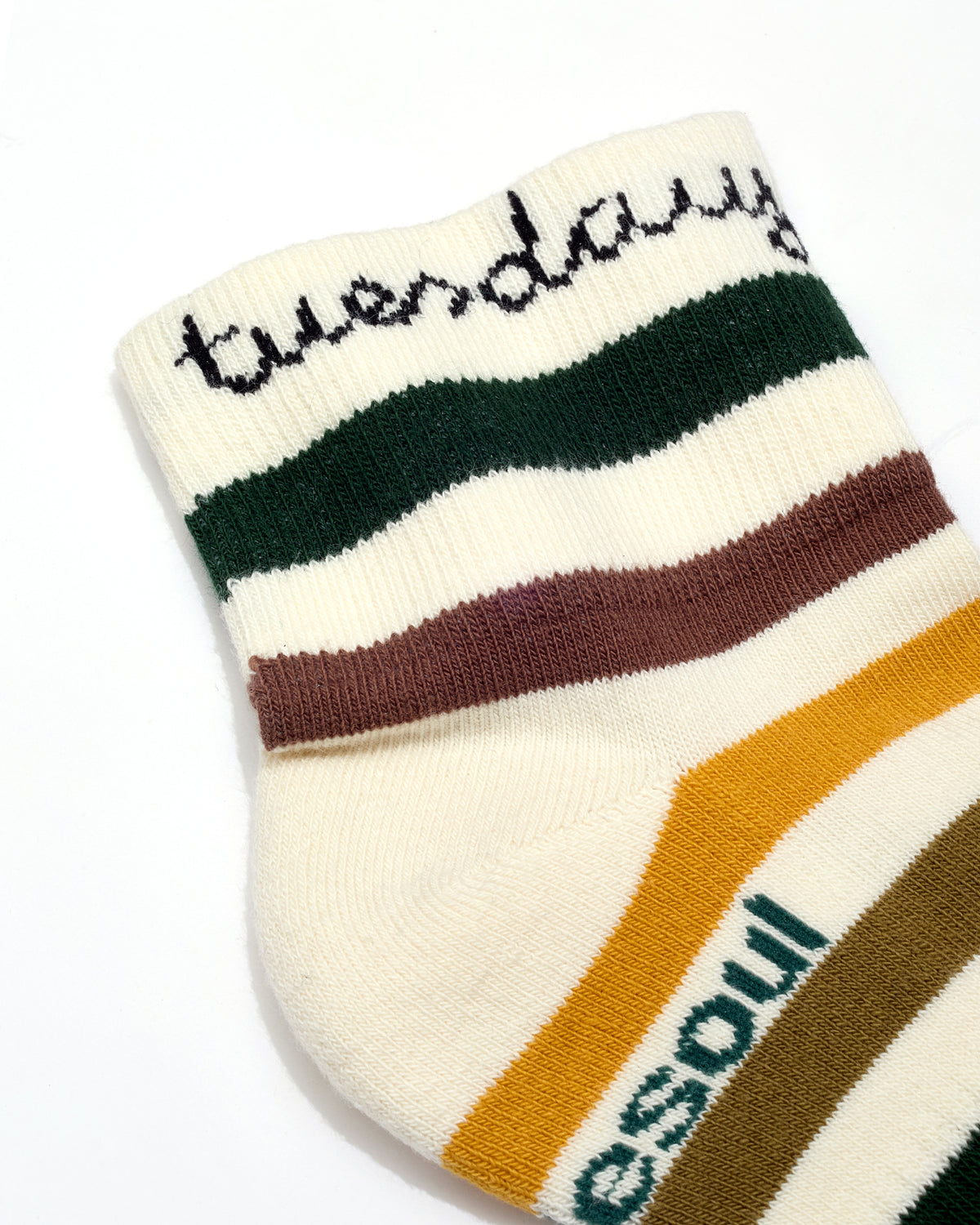 Days Of The Week Quarter Sock, Mixed Pack