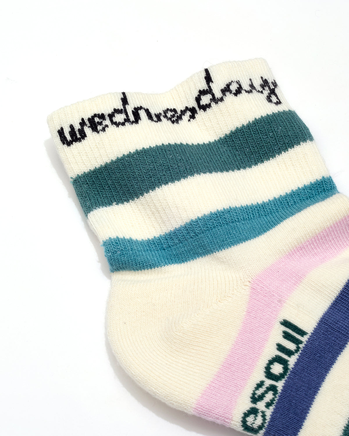 Days Of The Week Quarter Sock, Mixed Pack