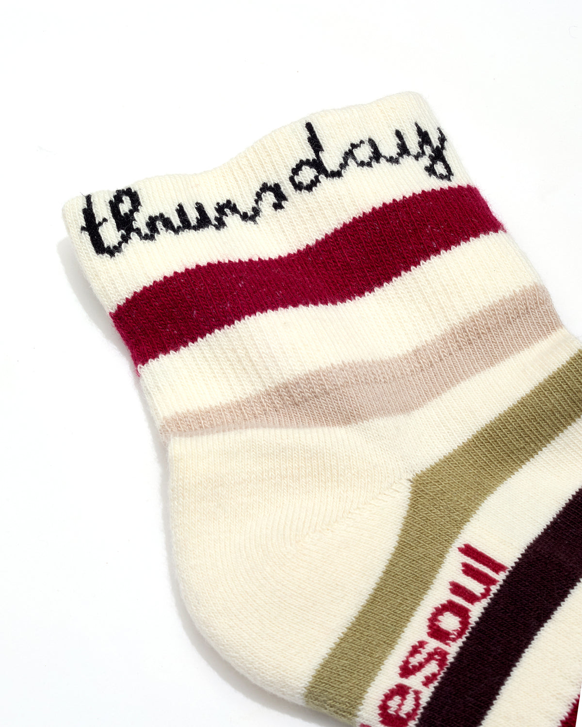 Days Of The Week Quarter Sock, Mixed Pack