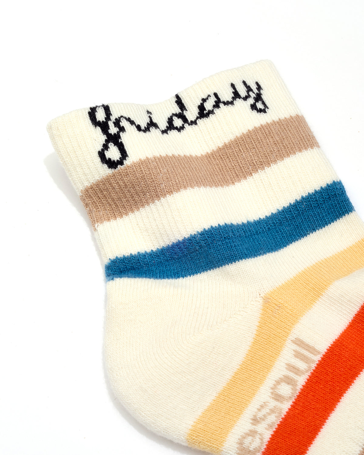 Days Of The Week Quarter Sock, Mixed Pack