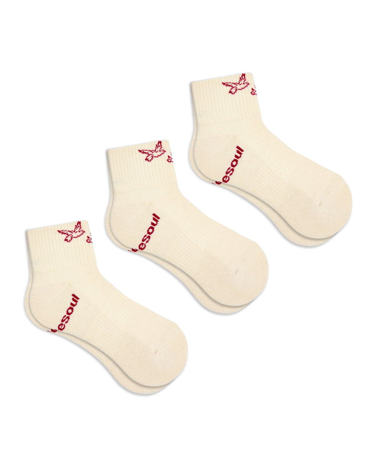 Mina Le Quarter Sock, Angel Dove