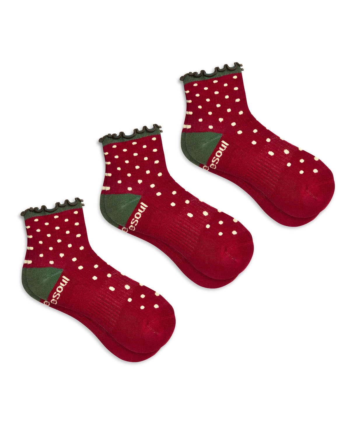 Kennedy Walsh Quarter Sock, Strawberry Jam