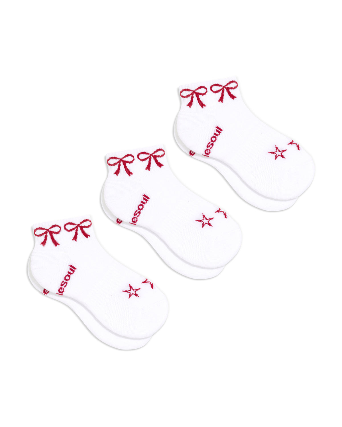 Holly Quarter Sock, Red Velvet