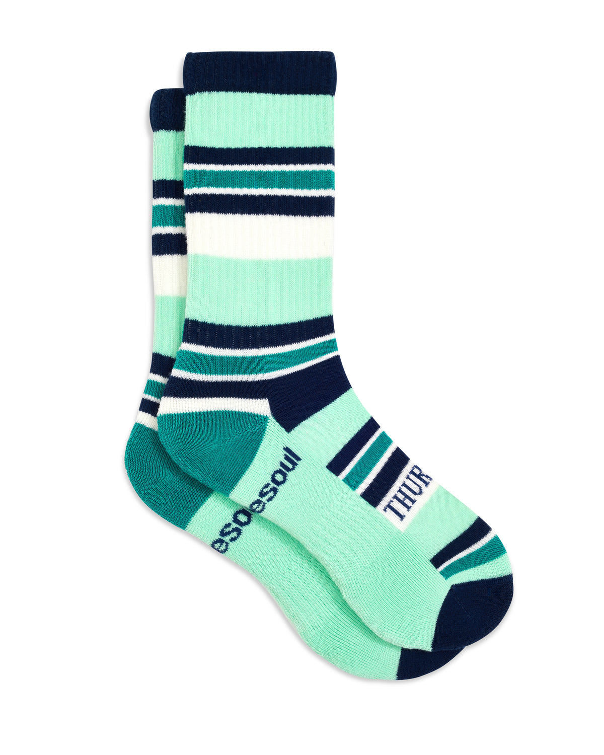 Days Of The Week High Sock, Mixed Pack