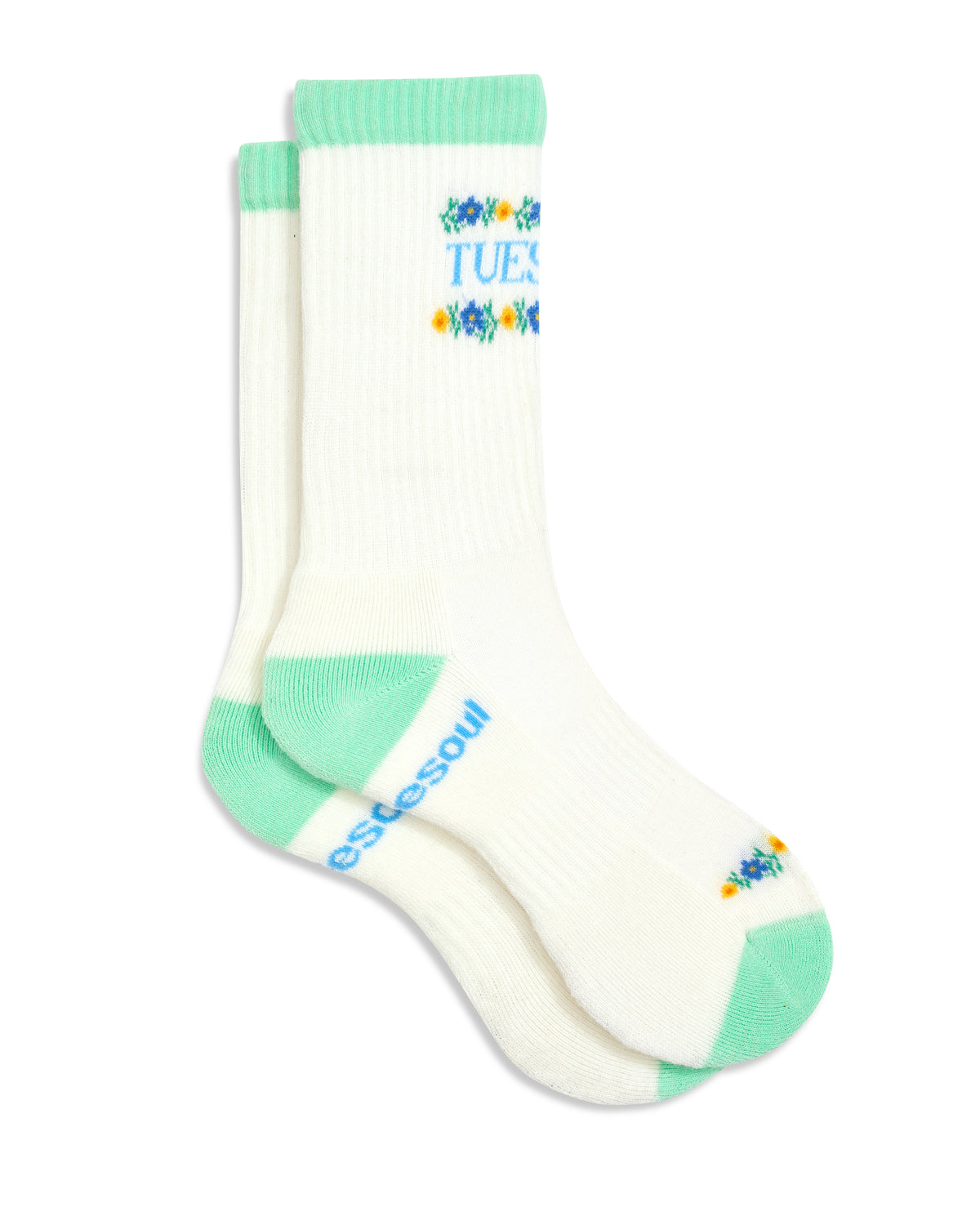 Days Of The Week High Sock, Mixed Pack